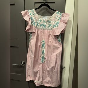 COPY - Mi Golondrina Soledad Embroidered Shift Dress